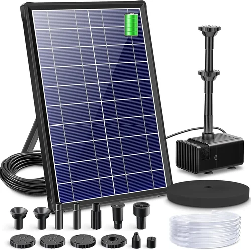 Biling 8W Solar Fountain Pump,