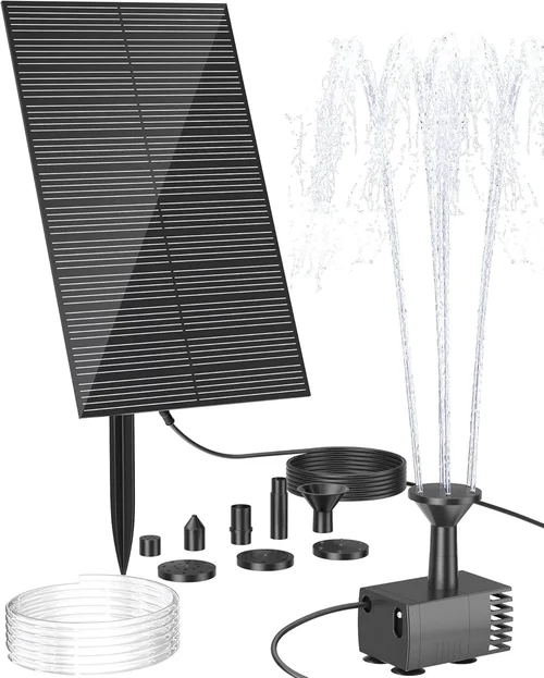 Biling Solar Water Fountain Pu