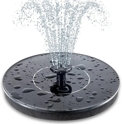 Mademax Solar Bird Bath Founta