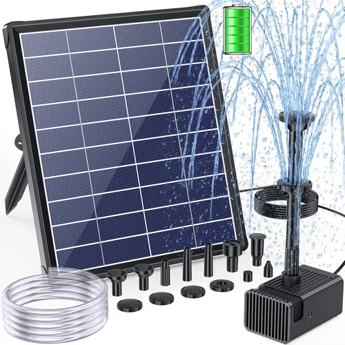 POPOSOAP 6.5W Solar Fountain P
