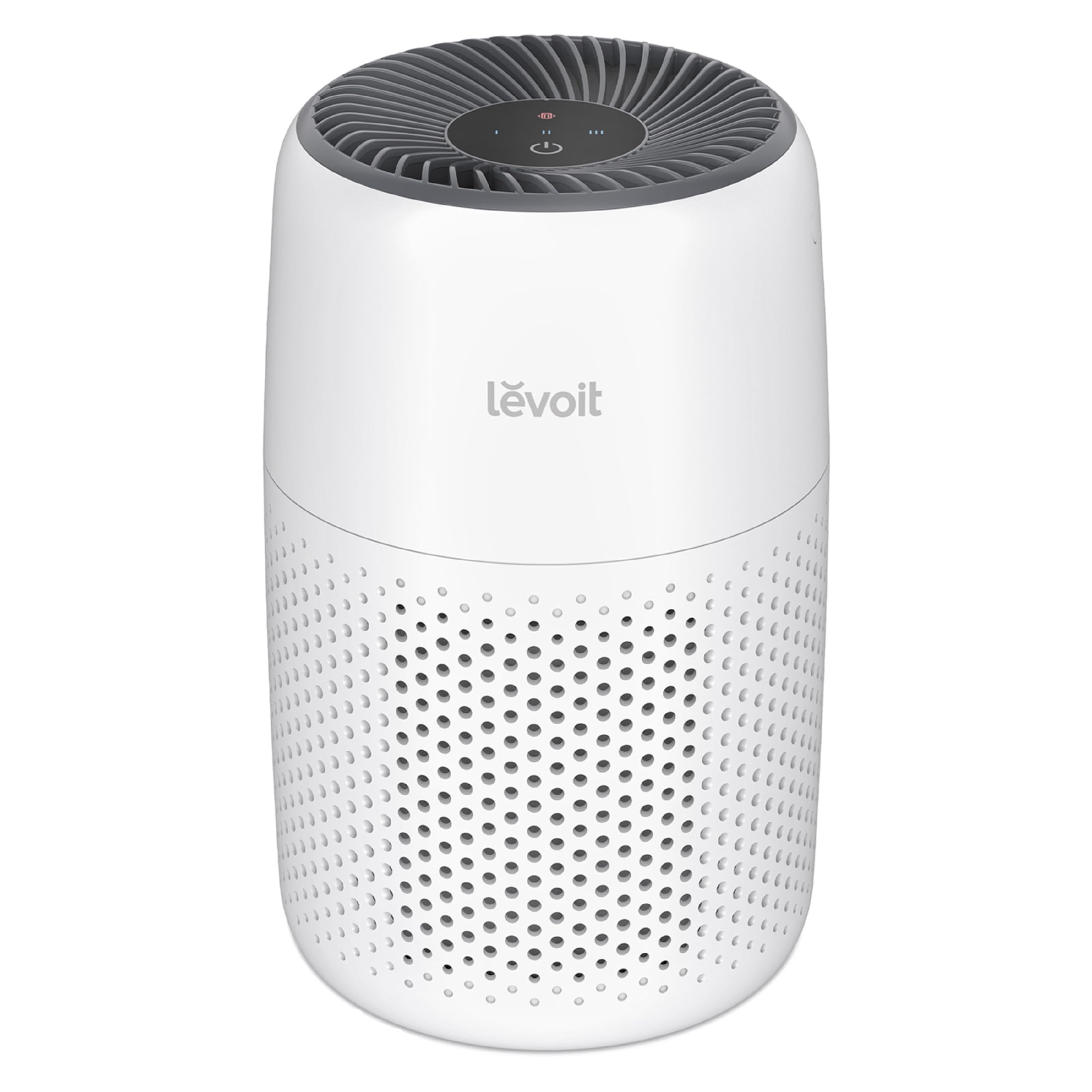LEVOIT Air Purifiers for Bedroom Home Dorm, AHAM VERIFIED, 3-in-1 Filter Claener with Fragrance Sponge, Portable Filters Smoke, Allergens, Pet Dander, Odor, Dust, Office, Desktop, Core Mini-P, White