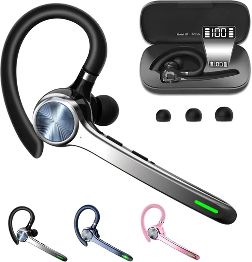 HEIBAS Bluetooth Headset, Wire